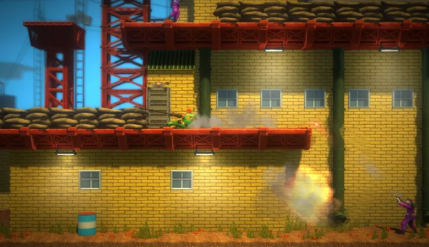 Скриншот 3 к игре Bionic Commando: Rearmed