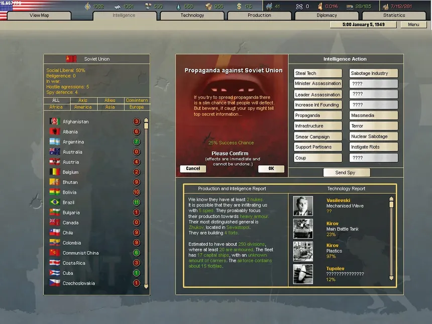 Скриншот 3 к игре Hearts of Iron 2 Complete