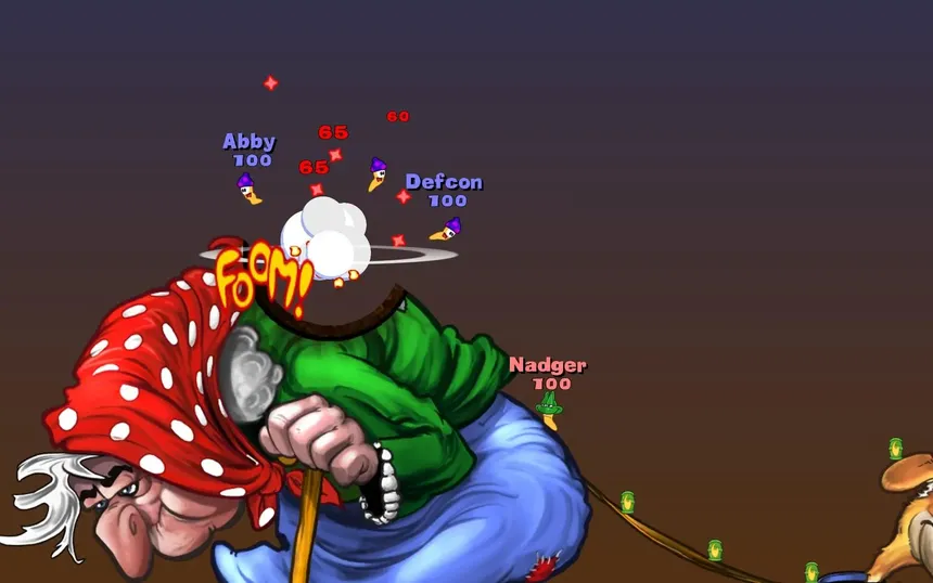 Скриншот 2 к игре Worms Reloaded