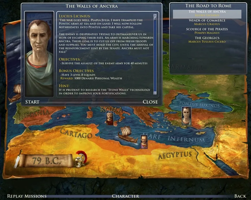 Скриншот 1 к игре Grand Ages: Rome