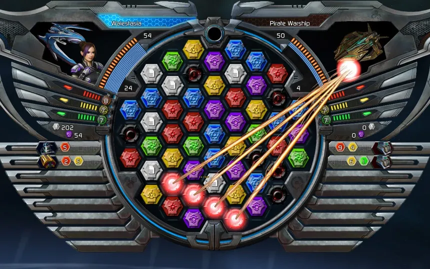 Скриншот 2 к игре Puzzle Quest: Galactrix