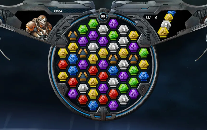 Скриншот 4 к игре Puzzle Quest: Galactrix