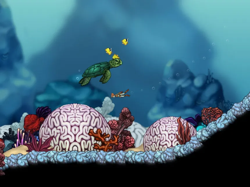 Скриншот 1 к игре Aquaria