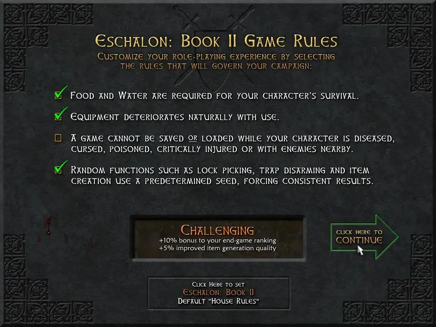 Скриншот 3 к игре Eschalon: Book 2