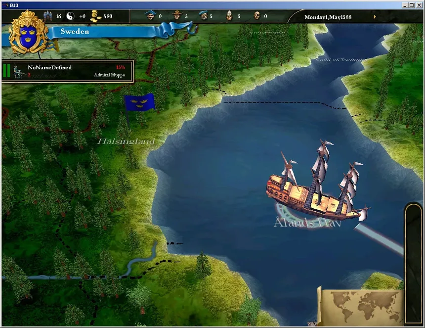 Скриншот 2 к игре Europa Universalis III Complete