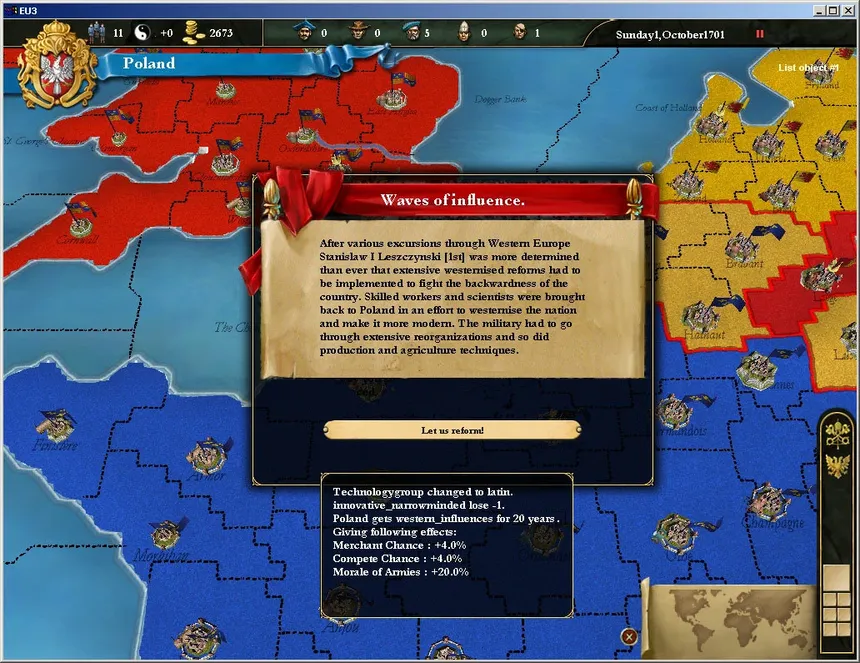 Скриншот 5 к игре Europa Universalis III Complete