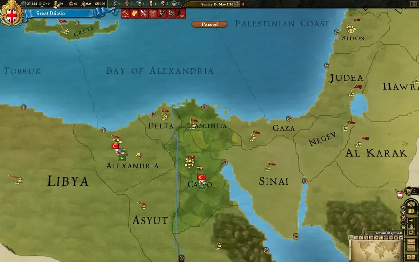 Скриншот 1 к игре Europa Universalis III: Divine Wind