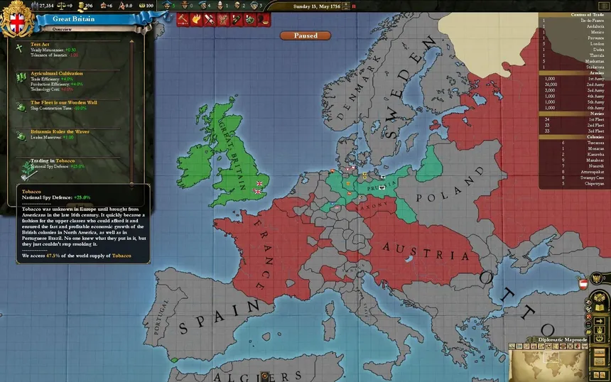 Скриншот 8 к игре Europa Universalis III: Divine Wind