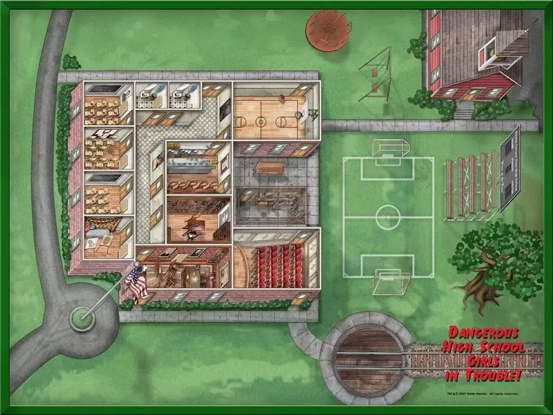 Скриншот 7 к игре Dangerous High School Girls in Trouble!