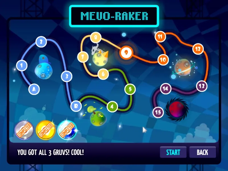 Скриншот 1 к игре MEVO & the Grooveriders