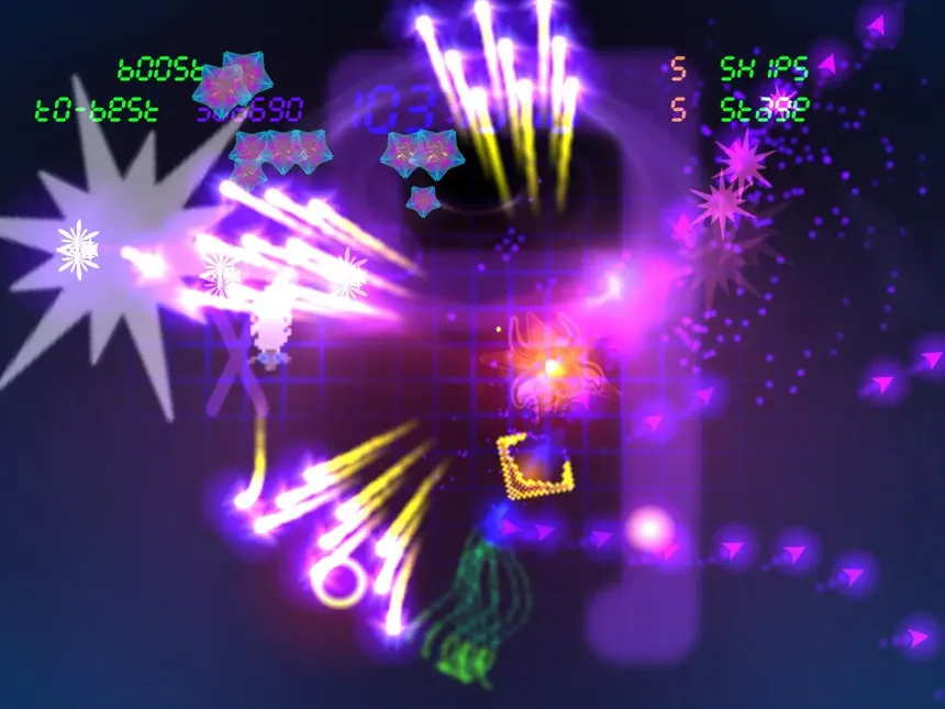 Скриншот 1 к игре Gridrunner Revolution