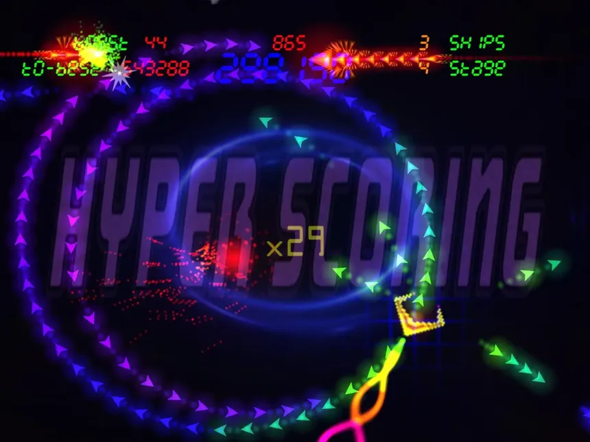 Скриншот 2 к игре Gridrunner Revolution