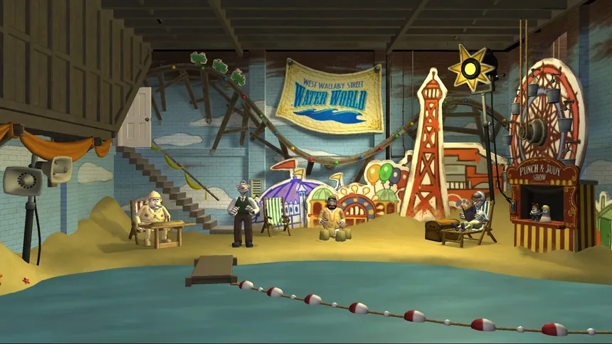 Скриншот 3 к игре Wallace & Gromit’s Grand Adventures