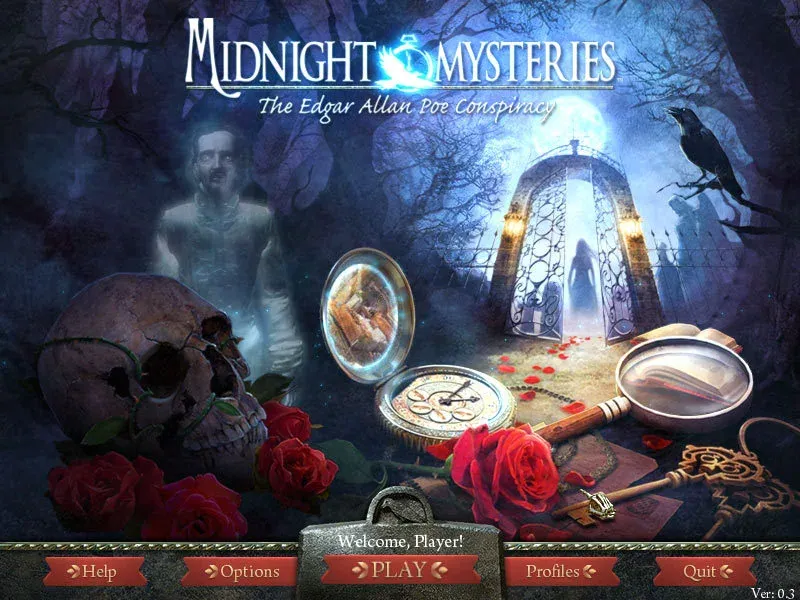 Скриншот 2 к игре Midnight Mysteries: The Edgar Allan Poe Conspiracy