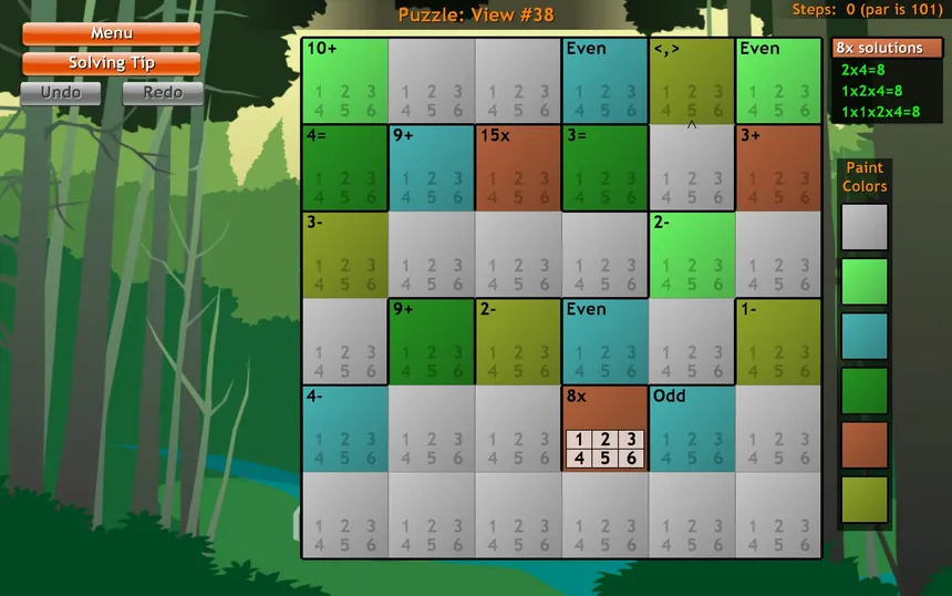 Скриншот 4 к игре Everyday Genius: SquareLogic