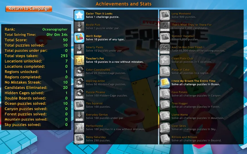 Скриншот 6 к игре Everyday Genius: SquareLogic