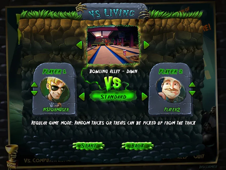 Скриншот 2 к игре Zombie Bowl-o-Rama
