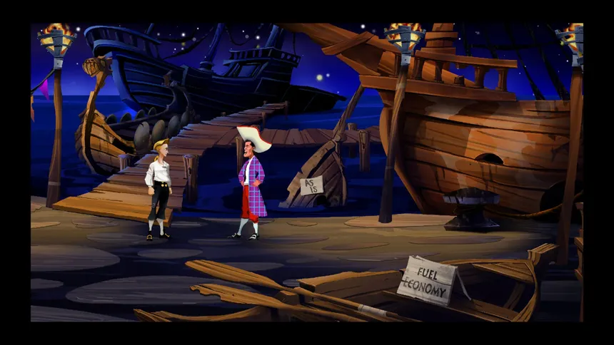Скриншот 2 к игре The Secret of Monkey Island: Special Edition