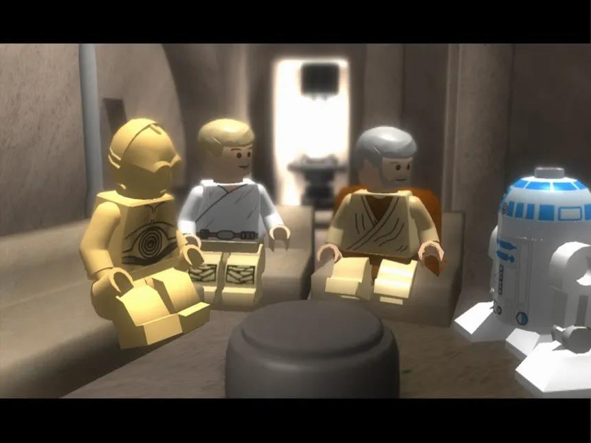 Скриншот 1 к игре LEGO Star Wars - The Complete Saga