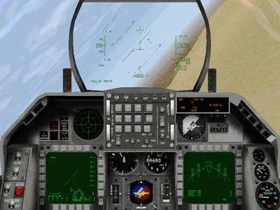 Скриншот 2 к игре F-16 Multirole Fighter