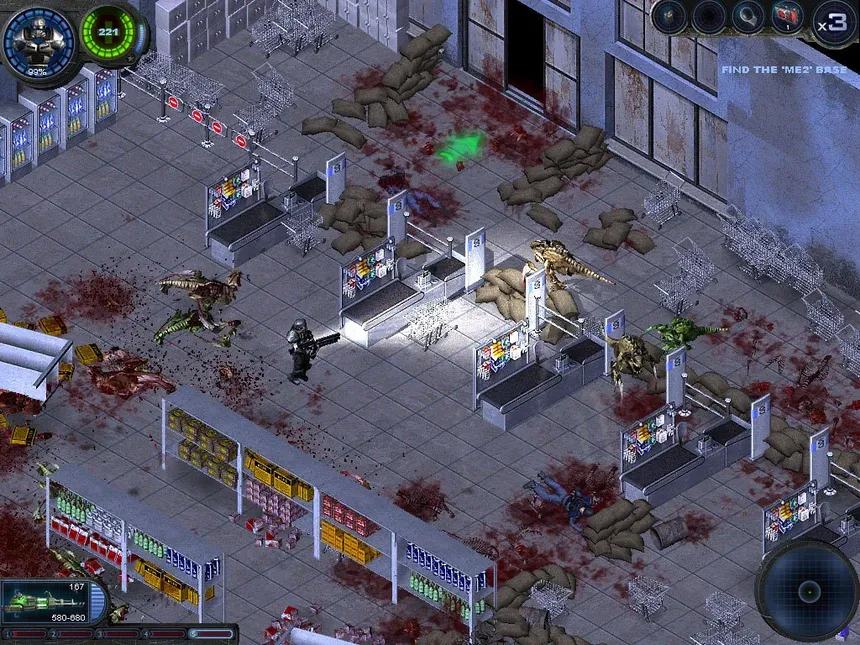 Скриншот 1 к игре Alien Shooter 2: Reloaded
