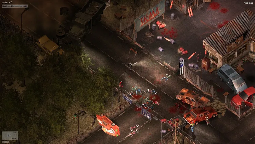 Скриншот 4 к игре Zombie Shooter 2
