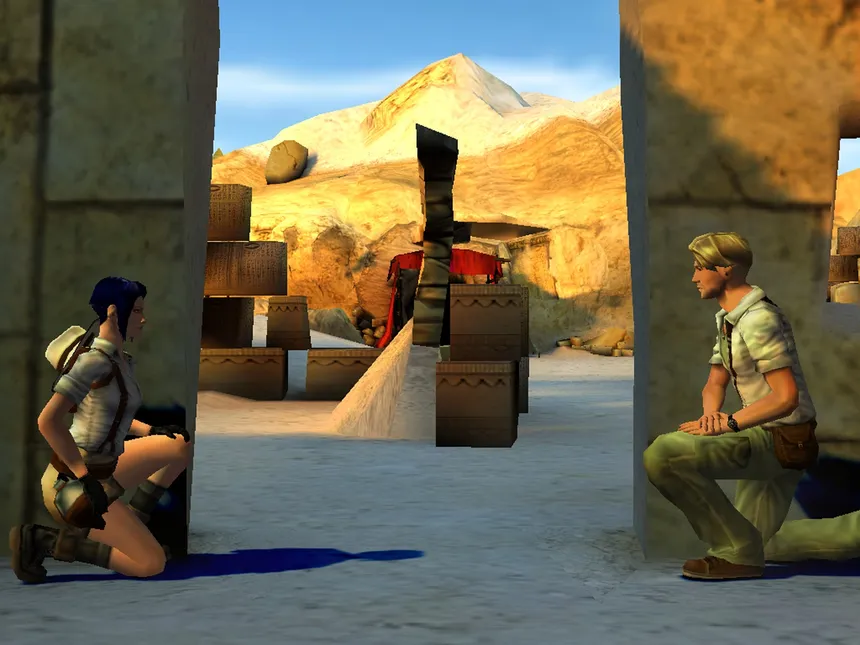Скриншот 2 к игре Broken Sword 3 - the Sleeping Dragon (2003)