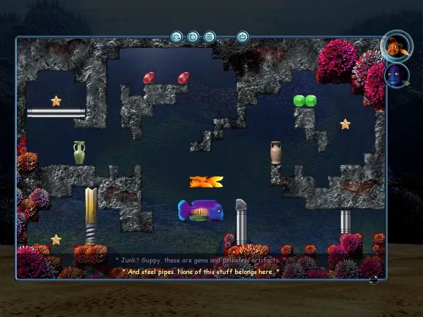 Скриншот 2 к игре Fish Fillets 2