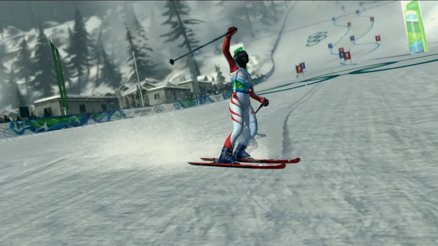 Скриншот 2 к игре Vancouver 2010 - The Official Video Game of the Olympic Winter Games