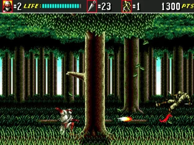 Скриншот 2 к игре Shinobi III: Return of the Ninja Master