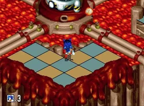 Скриншот 2 к игре Sonic 3D Blast