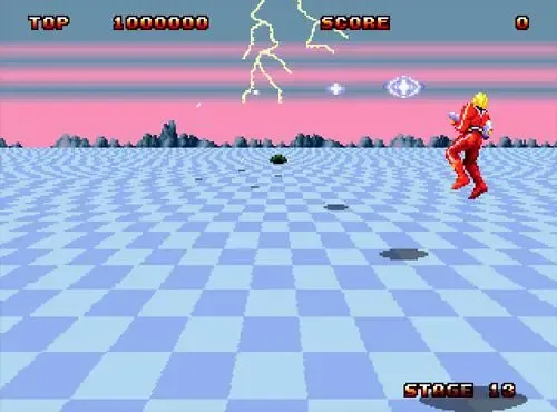Скриншот 2 к игре Space Harrier II