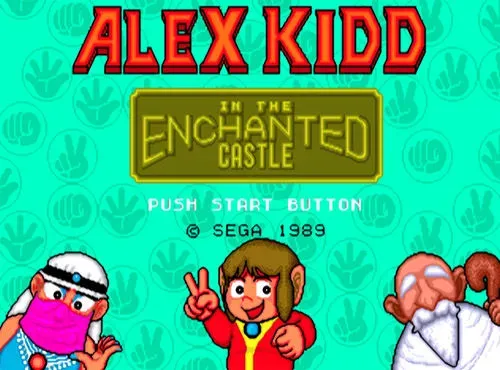 Скриншот 1 к игре Alex Kidd in the Enchanted Castle