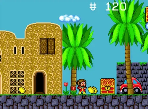 Скриншот 2 к игре Alex Kidd in the Enchanted Castle