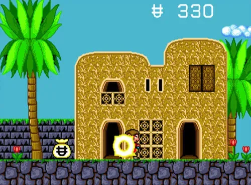 Скриншот 3 к игре Alex Kidd in the Enchanted Castle