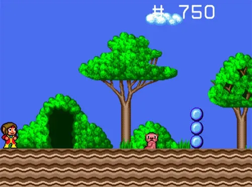 Скриншот 4 к игре Alex Kidd in the Enchanted Castle