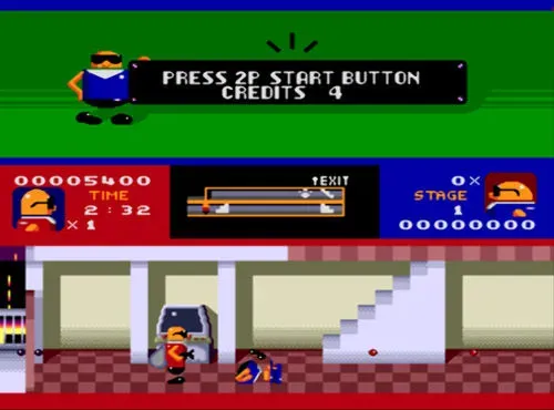 Скриншот 3 к игре Bonanza Bros.