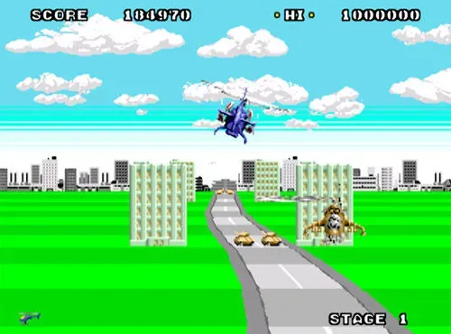 Скриншот 2 к игре Super Thunder Blade