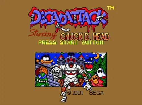 Скриншот 1 к игре Decap Attack