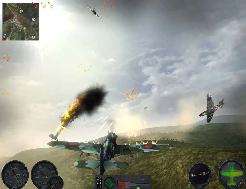 Скриншот 1 к игре Combat Wings: Battle of Britain