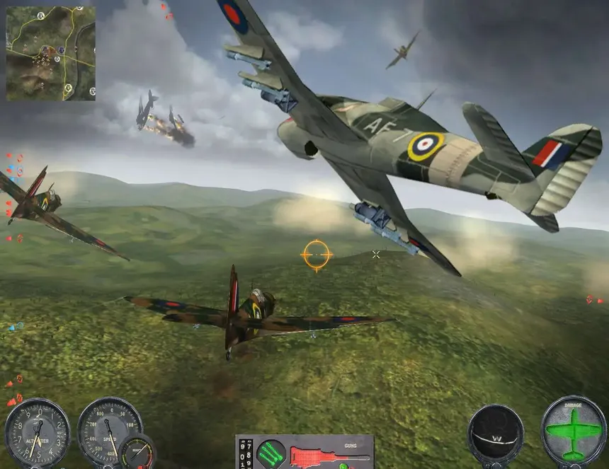 Скриншот 2 к игре Combat Wings: Battle of Britain