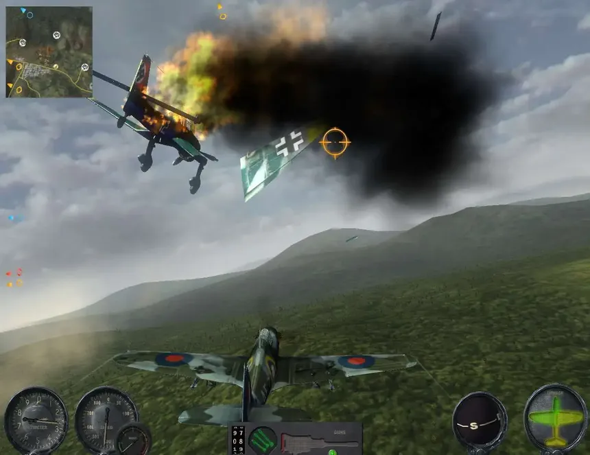 Скриншот 3 к игре Combat Wings: Battle of Britain