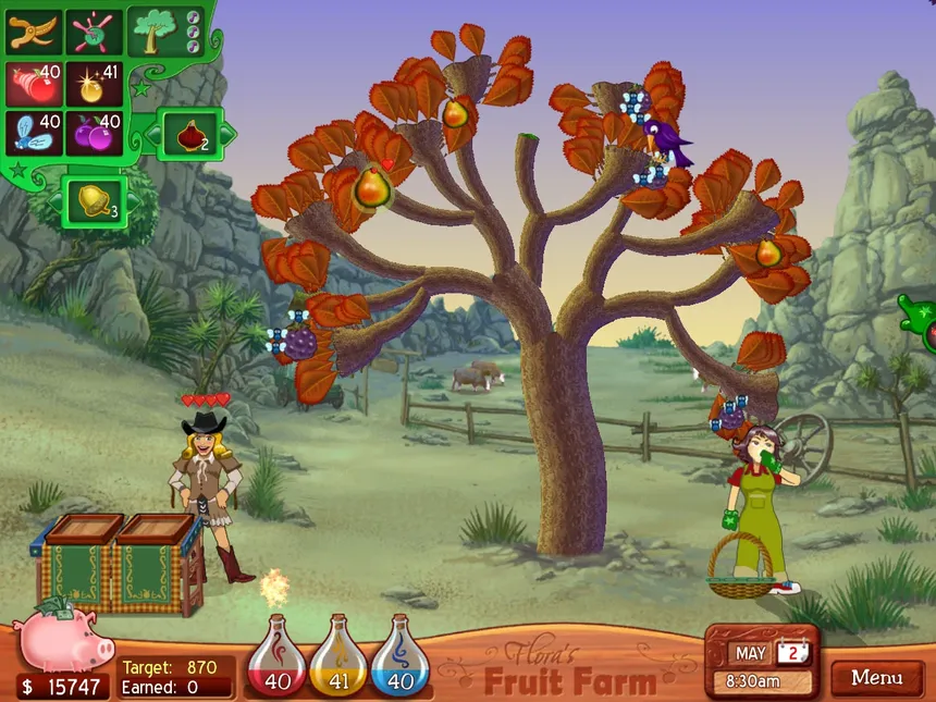 Скриншот 2 к игре Flora's Fruit Farm