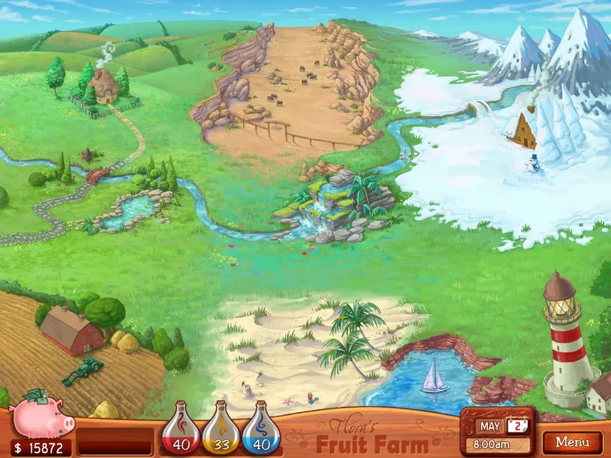 Скриншот 4 к игре Flora's Fruit Farm