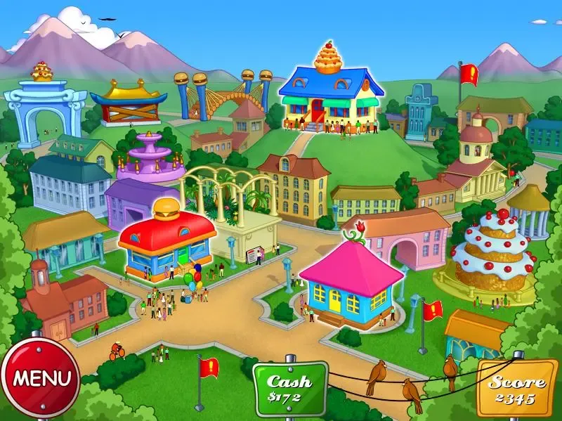 Скриншот 1 к игре Cake Mania Main Street