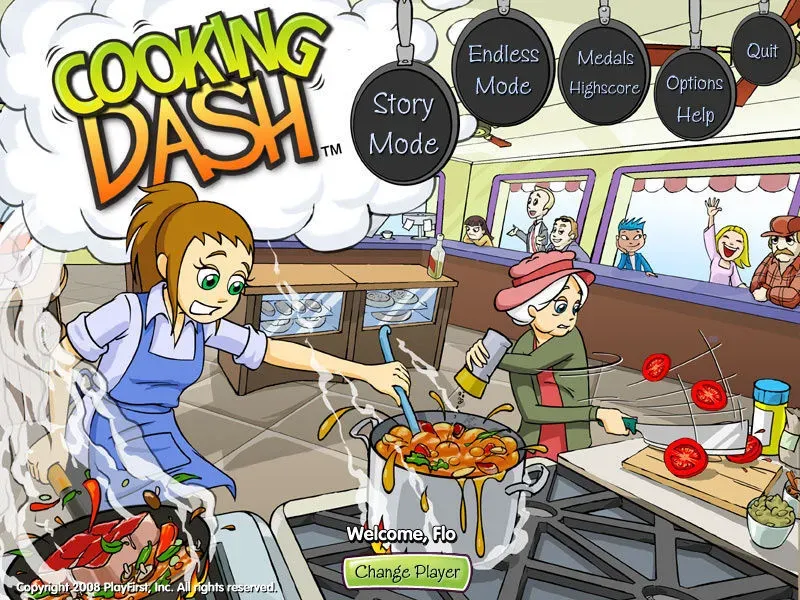 Скриншот 1 к игре Cooking Dash