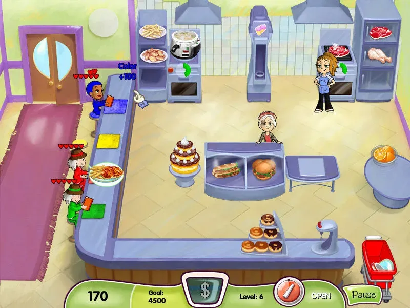 Скриншот 2 к игре Cooking Dash
