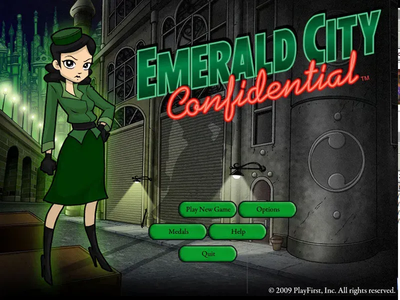 Скриншот 1 к игре Emerald City Confidential