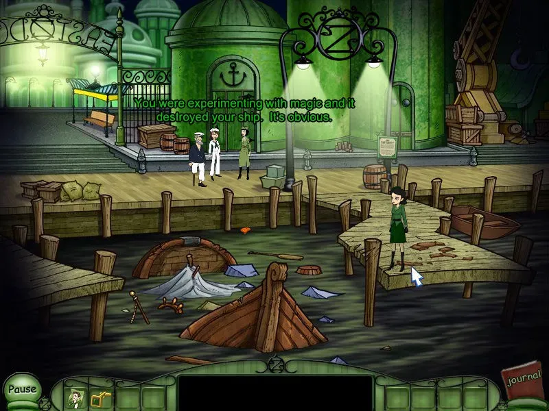 Скриншот 4 к игре Emerald City Confidential