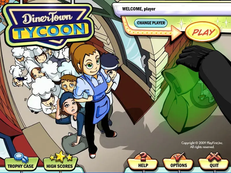 Скриншот 1 к игре DinerTown Tycoon